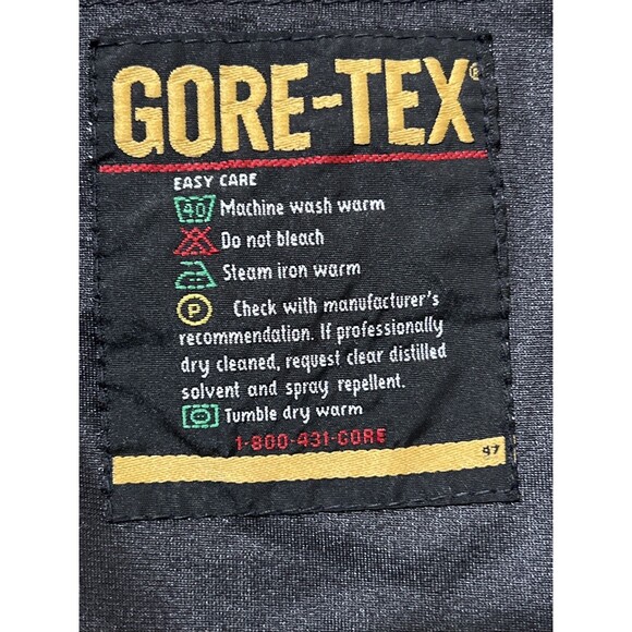 VTG Forresters Windbreaker Shirt GORE-TEX Women’s L Outdoors Geometric Khaki - Picture 2 of 16